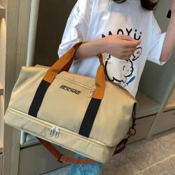 Travel Duffel Bag with Wet Pocket Shoe Compartment