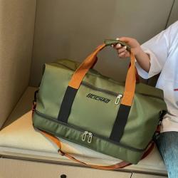 Travel Duffel Bag with Wet Pocket Shoe Compartment