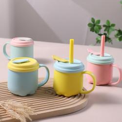 Silicone PP Bamboo Cup