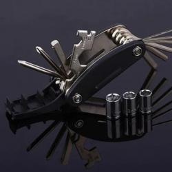 16 in 1 Multi-Functional Screwdriver Repair Tools Kit Folding Hex Allen Key Wrench Set