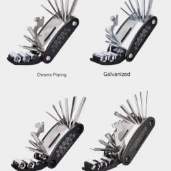 16 in 1 Multi-Functional Screwdriver Repair Tools Kit Folding Hex Allen Key Wrench Set