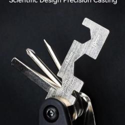 16 in 1 Multi-Functional Screwdriver Repair Tools Kit Folding Hex Allen Key Wrench Set