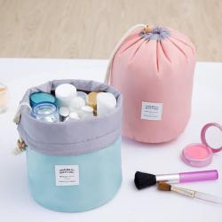 Round Cosmetic Travel Pouch